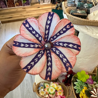 Fleur artisanale-Tatoo-Blanc