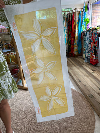 Mini paréo - TIARE- Ocre d’or