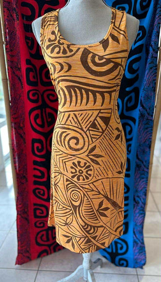 Robe Arii Création Orange