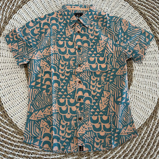 Chemise Hinano - Tapuarii - Pale blue