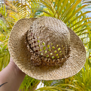 Chapeau artisanal de Polynésie