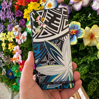 Coque de téléphone - Samsung A73 - Tiaré Blue