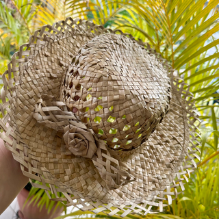 Chapeau artisanal de Polynésie