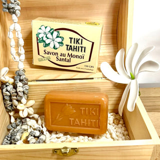 Savon surgras Monoi Tiki Tahiti - Santal - 130gr