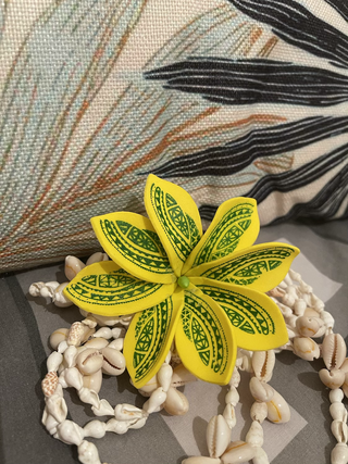 Tiare Tatoo Jaune/Vert