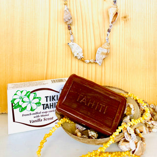Savon surgras monoi TIKI Tahiti - Vanille - 130gr