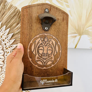 Décapsuleur mural Tiki - V2