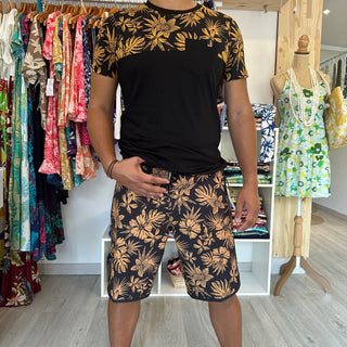 Short de plage Homme - Hinano -Kapoli - Black