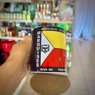 Mug - TahitiMood - Drapeau Marquisien