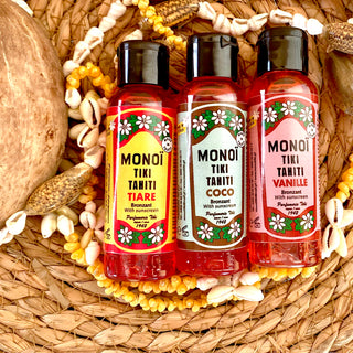 Monoï Solaire Nomades TIKI - 3 x 60ml