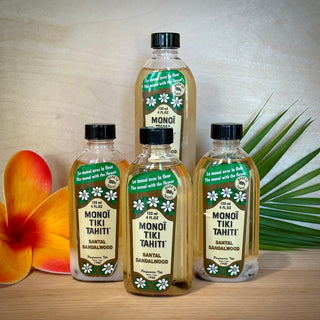 Lot de 4 Monoï TIKI - Santal - 4 x 120ml