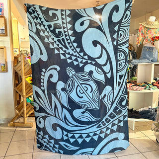 Paréo long à motifs