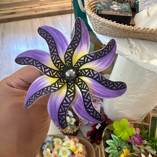 Fleur artisanale-Tatoo-Blanc