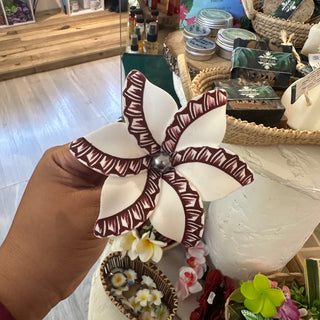 Fleur artisanale-Tatoo-Blanc