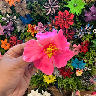 Pince crocodile - Hibiscus