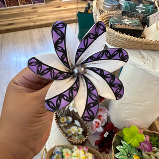 Fleur artisanale-Tatoo-Blanc