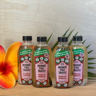 Exclu web : Lot 3 + 1 Offert - Monoï Tiki - Vanille - 4 x 120ml