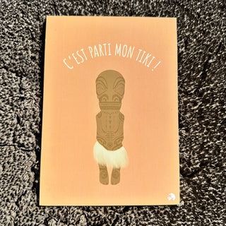 Carte postale - C’est partie mon Tiki - Dépôt vente