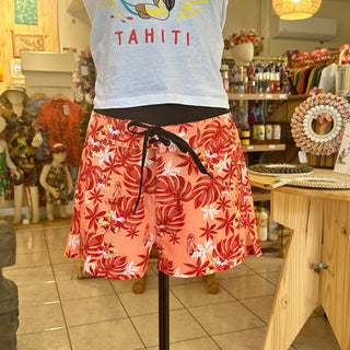 Short de plage Femme - Ravatua shell coral - Hinano