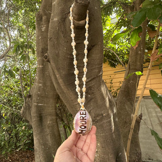 Collier de coquillages - Moorea