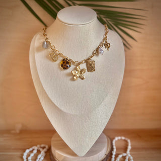 Collier breloques - Acier inoxydable