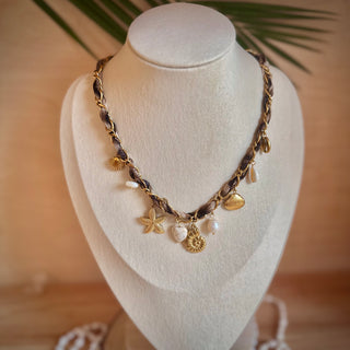Collier breloques - Acier inoxydable