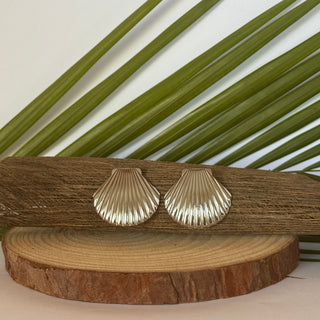 Boucles d'oreilles - Coquillage "Ivy" - Acier Inoxydable