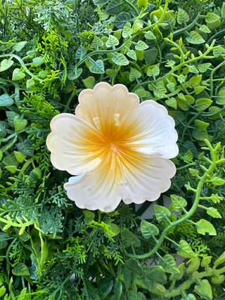 Pince crabe Hibiscus - Pastel - 7cm