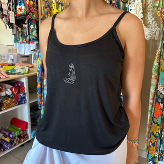 Top Hinano - Kehaulani - Black