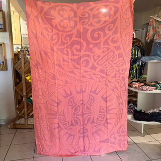 Paréo long à motifs