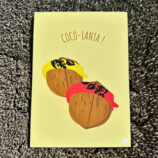 Carte postale - Coco Lanta - Dépôt vente