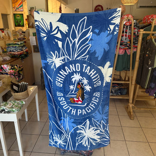 Serviette Microfibre Plage Île De La Réunion Drapeau Lion – Ultra Absorbante, Séchage Rapide 70×140 Cm