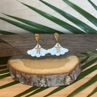 Boucles d’oreilles - Acier inoxydable - Fait main