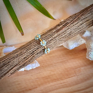 Bague - Fleur "Moea" - Acier inoxydable