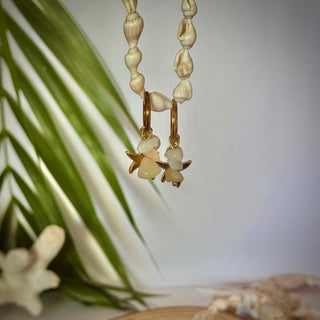 Boucles d’oreilles breloques - Acier inoxydable