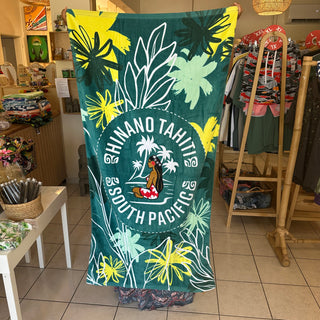 Serviette de plage - Hinano - Green Blue Slate