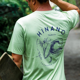 TShirt HINANO - Hauarii - Foam Green