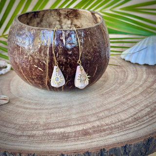 Boucles d’oreilles coquillages - Dépôt vente
