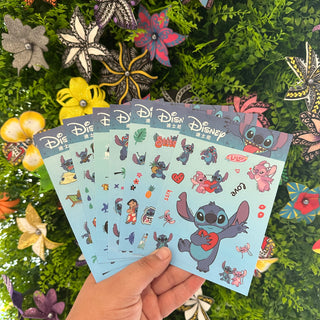 Planche d’autocollants - Stitch