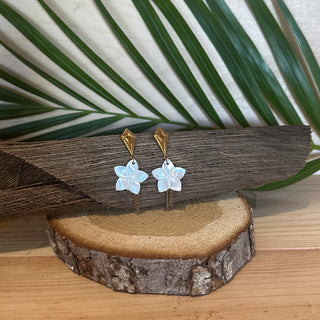 Boucles d’oreilles - Acier inoxydable - Fait main