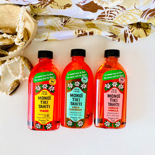 Lot de 3 - Monoï TIKI Solaire - 3 x 120ml