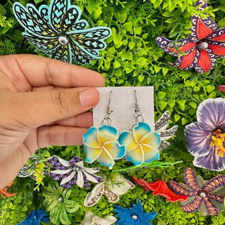 Boucles d’oreilles « Tipaniē Nui » - Ciel