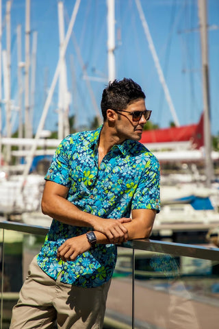 Chemise Te Aito - Varuna - Navy