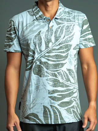 Polo Va’a Tahiti - Pareu Ape - Blue