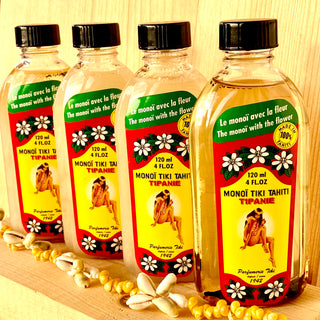 Lot de 4 Monoï TIKI - Tipanié - 4 x 120ml