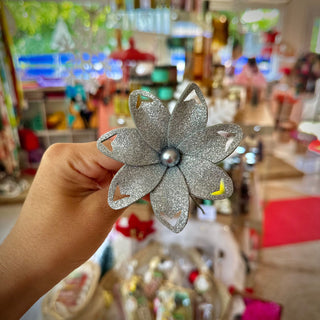 Fleurs pailletées - M2 - Plusieurs coloris