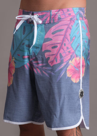 Short de plage Homme - Tahitian Outrigger - Candy