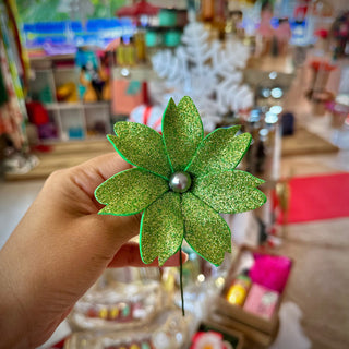 Fleurs pailletées - M6 - Plusieurs coloris