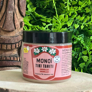 Monoï purs TIKI Tahiti Vanille | En pot 120ml