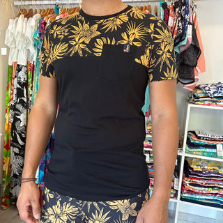 Tshirt Hinano - The Tropics - Black